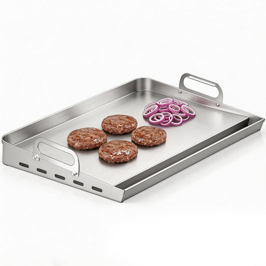 EUTRKei 23"x16" Stainless Steel Griddle for Gas Grill & Stovetop